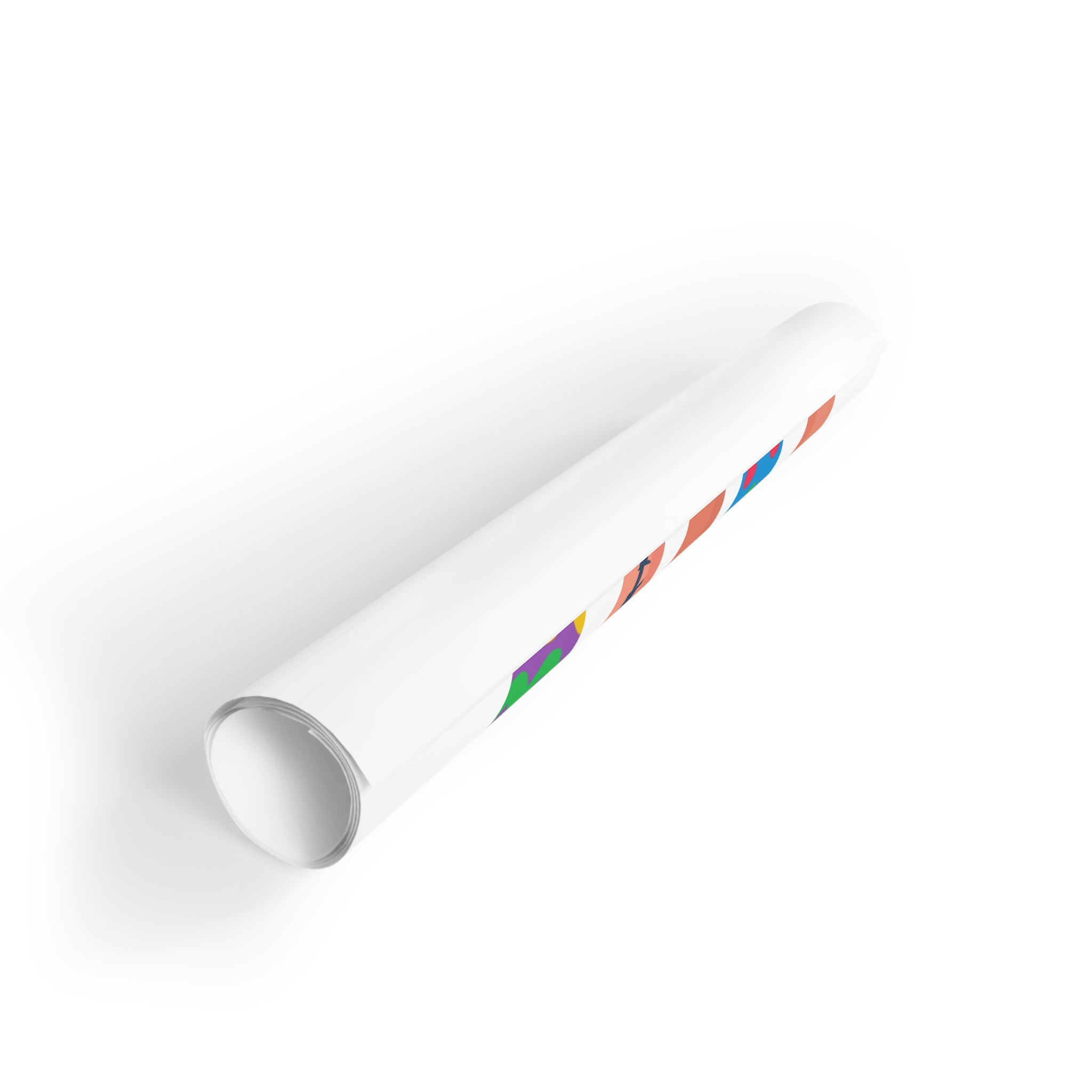 Happy Pride Day Colored Letters Hands Gay Bisexuals Freedom Fighters Gift Wrapping Paper Rolls 1pc - Image 2
