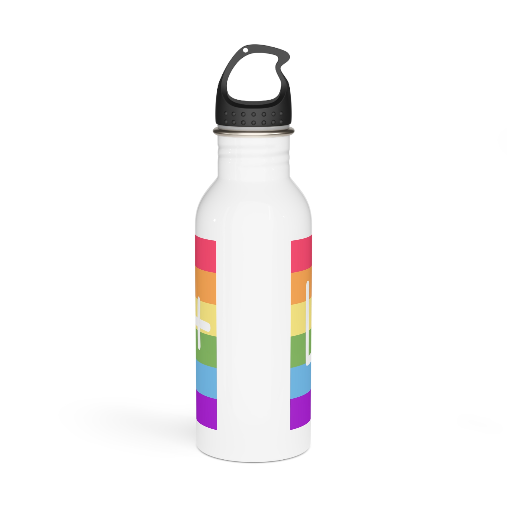 Pride Concept Background Lgbtq Pride Stainless Steel Water Bottle - Image 3
