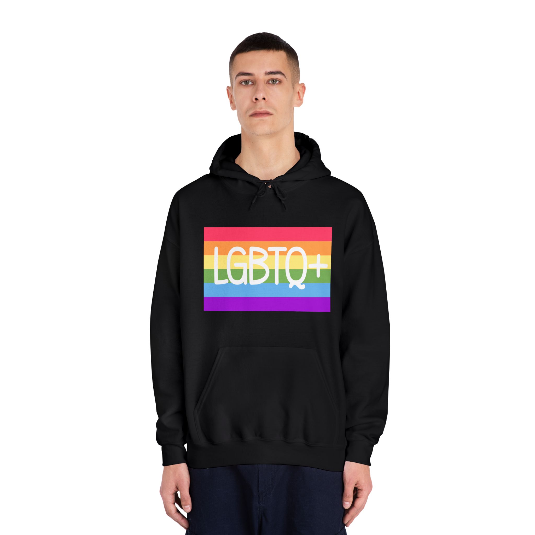 Pride Concept Background Lgbtq Pride Unisex Dryblend Hooded Sweatshirt - Image 11