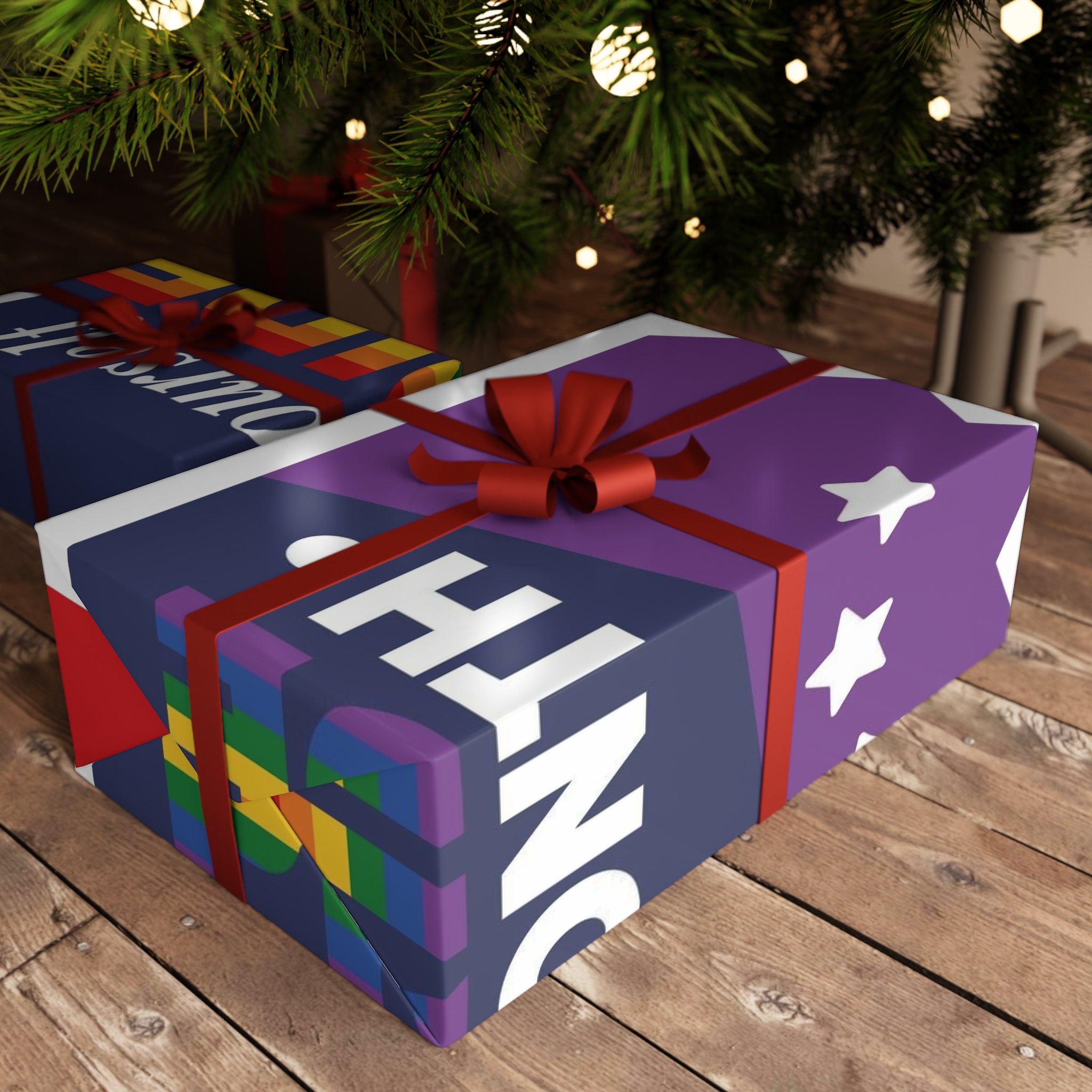 Lgbt Pride Month June Lesbian Gay Bisexual Transgender Love Lgbtq Flag Rainbow Vector Gift Wrapping Paper Sheets 1pc - Image 6