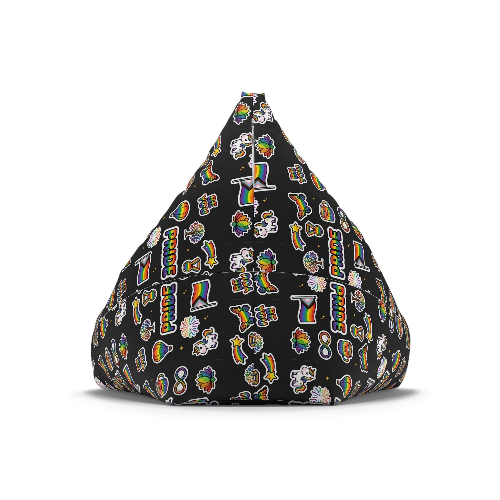 Lesbian Pride Design 20D8BE Bean Bag Chair Cover - Image 6