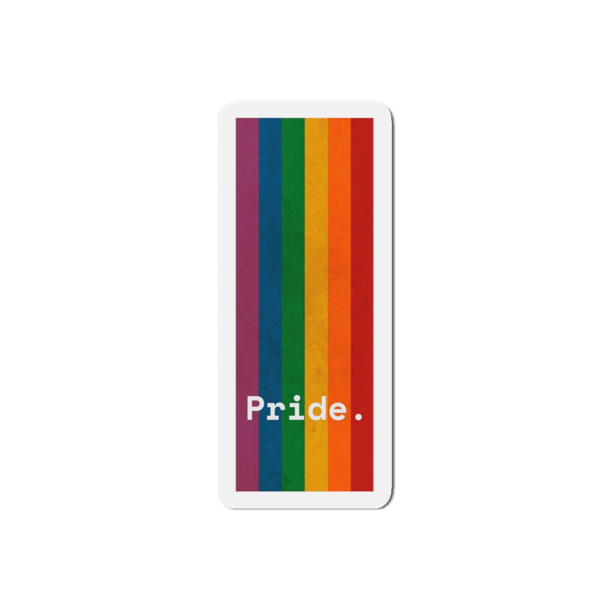 Poster With Rainbow Pride Concept Die Cut Magnets - Image 7