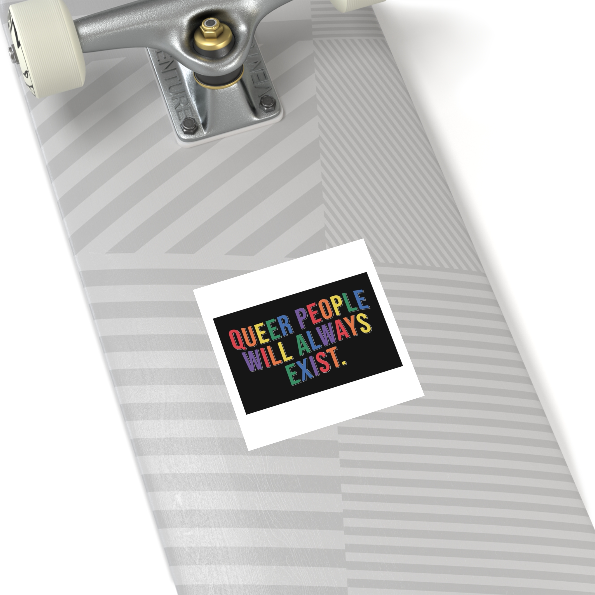 Pride Lgbtq Gay Typography Vector Tshirt Design(12) Laminate Stickers Square - Image 20