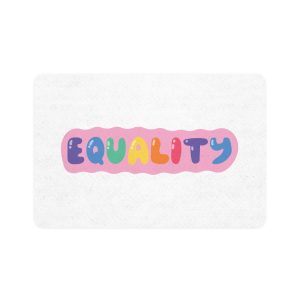 Lgbt Sticker Pack White Background Lgbtq Set Symbol Lgbt Pride Community Rainbow Elements Vector Hand Draw Illustration Hand Drawn Lettering Copia Pet Food Mat 12x18
