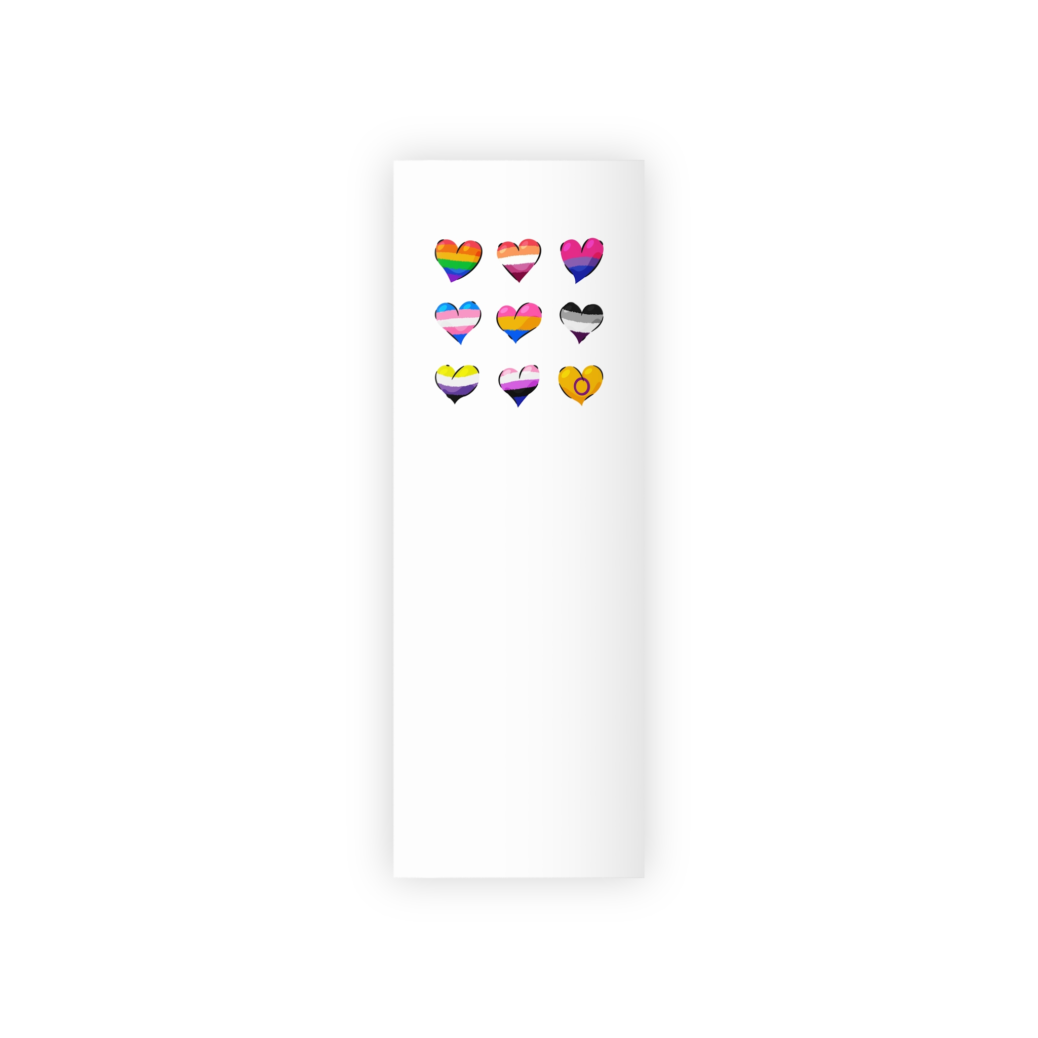 Flat Lgbt Pride Month Flags Collection Gift Wrapping Paper Rolls 1pc - Image 5