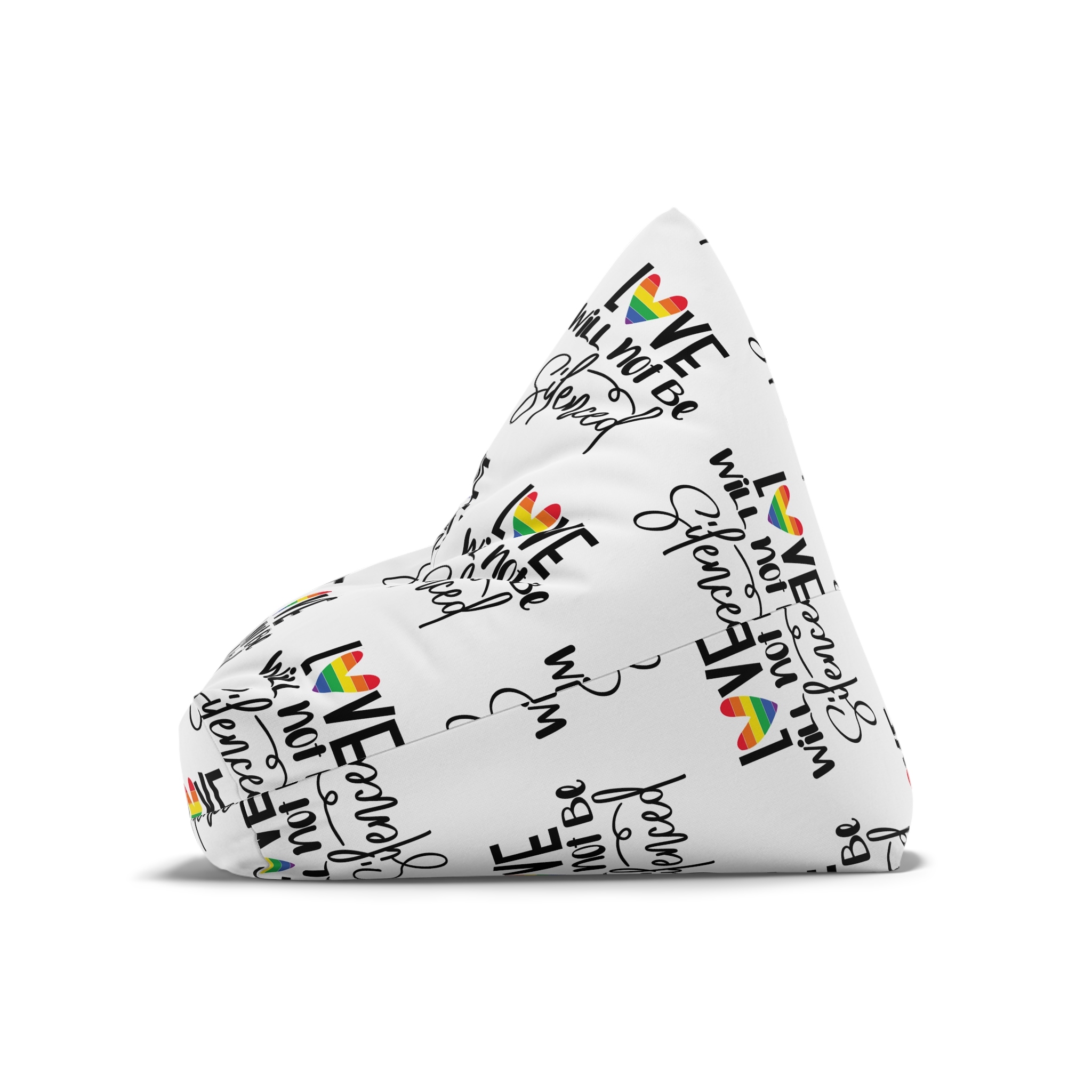Gay Pride Svg Design(6) Bean Bag Chair Cover - Image 8