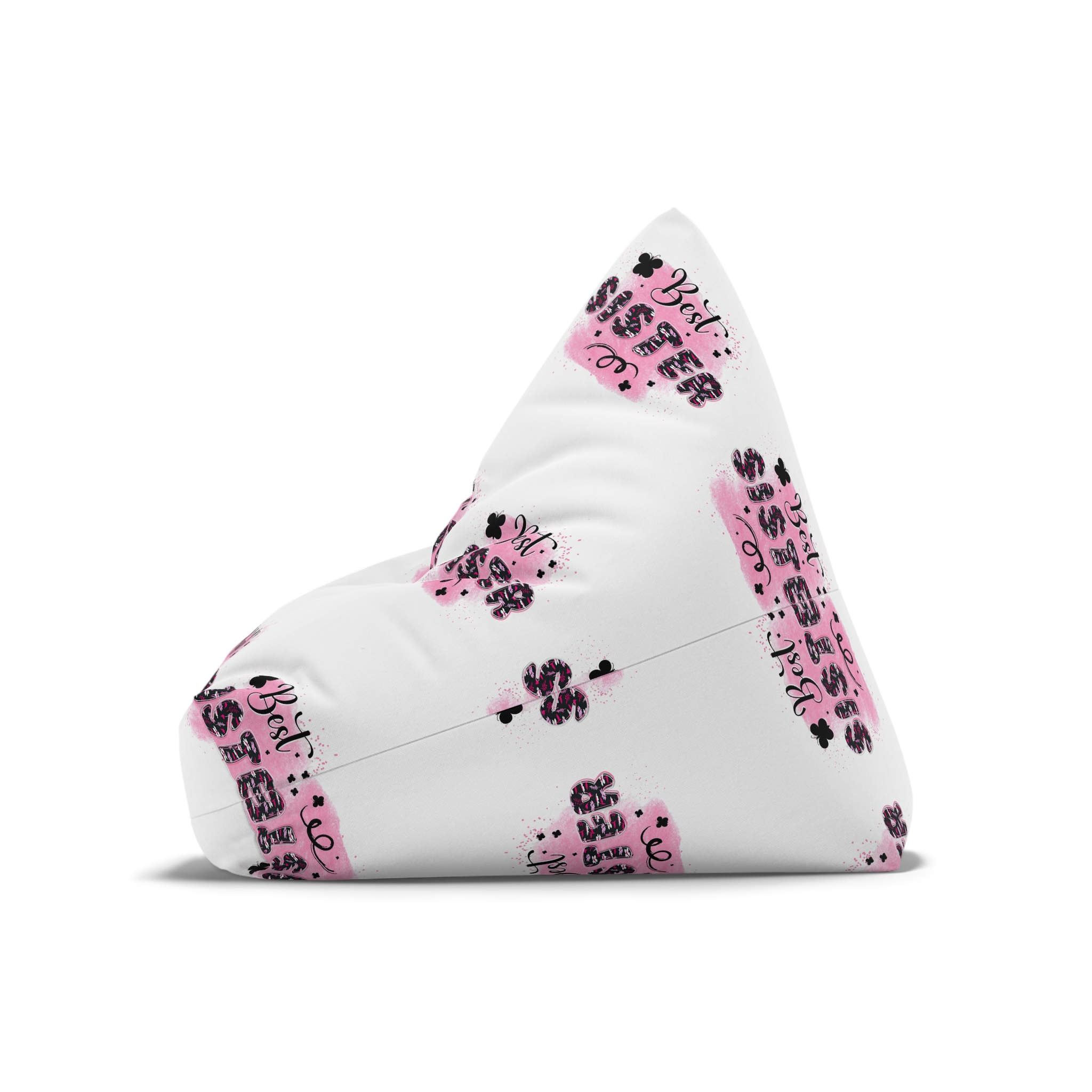 Best Sister Sublimation Tshirt Design Sister Tshirt Design Bean Bag Chair Cover - Image 8
