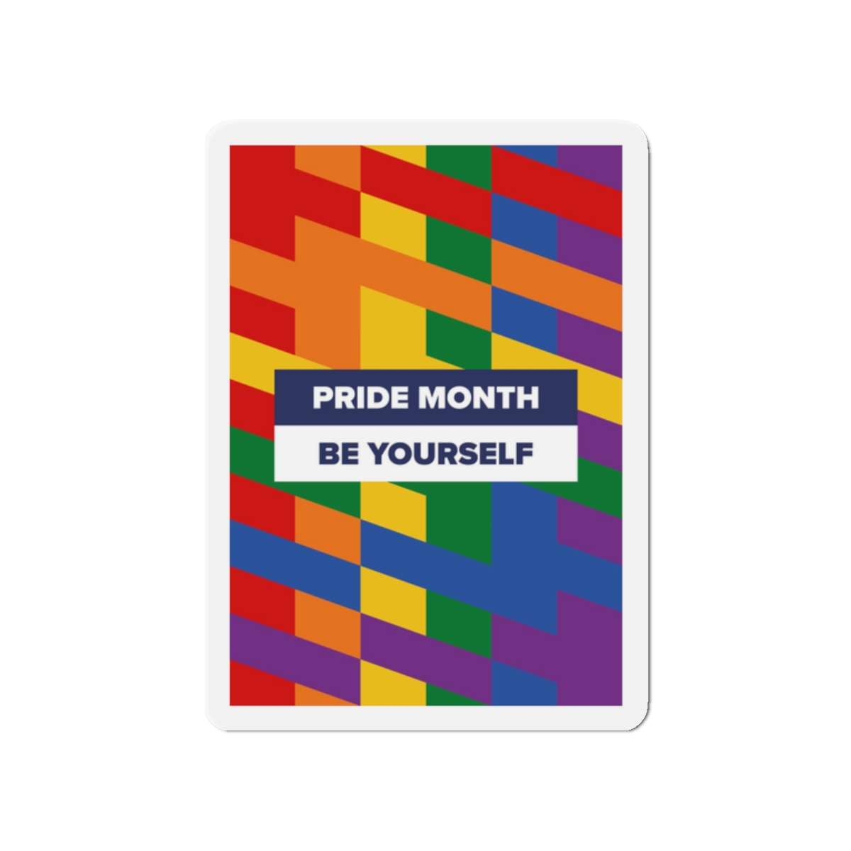 Lgbt Pride Month June Lesbian Gay Bisexual Transgender Lgbtq Flag Rainbow Vector(1)3 Die Cut Magnets