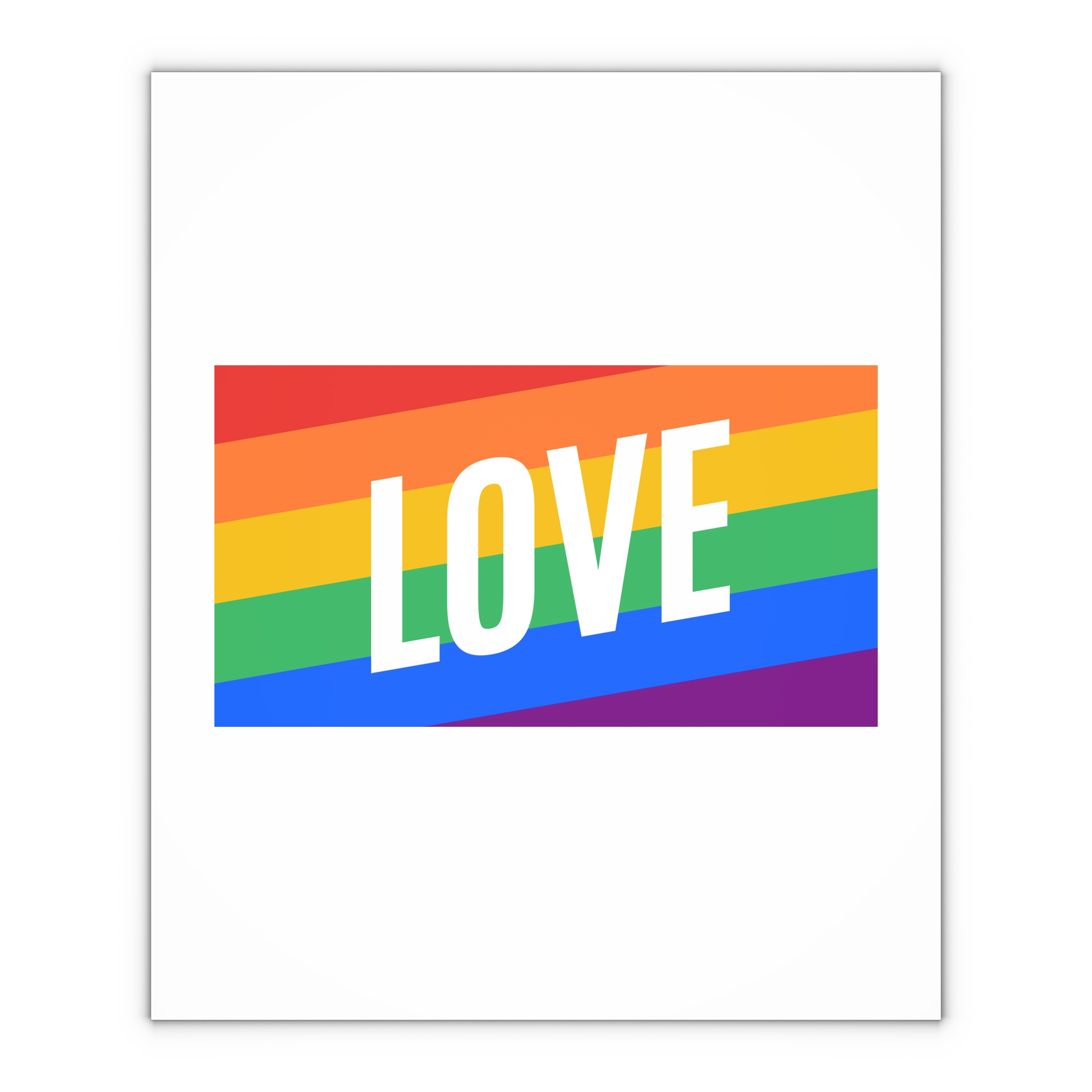 Lgbt Flag 5 Gift Wrapping Paper Sheets 1pc - Image 4