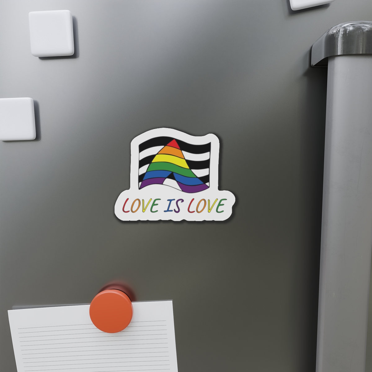 Colorful Straight Ally Pride Flag Happy Pride Day Lgbtq Community Pride Month Vector Hand Drawn Doodle Posters Stickers Logo Cards Die Cut Magnets - Image 11