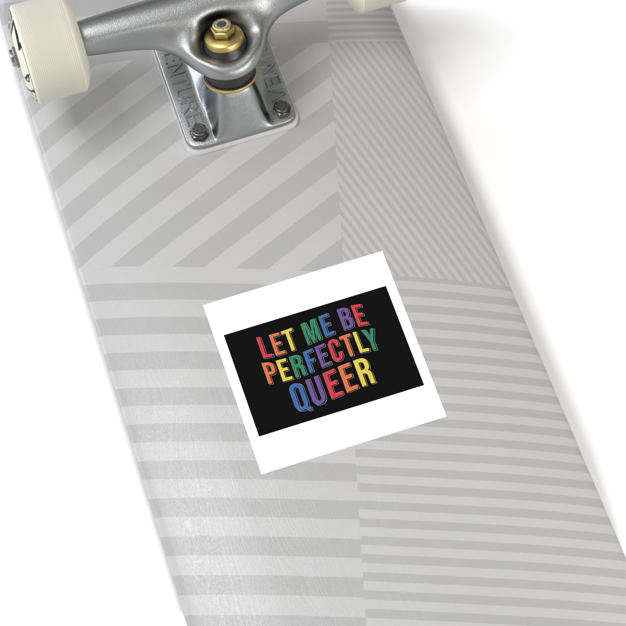 Pride Lgbtq Gay Typography Vector Tshirt Design(9) Laminate Stickers Square - Image 24