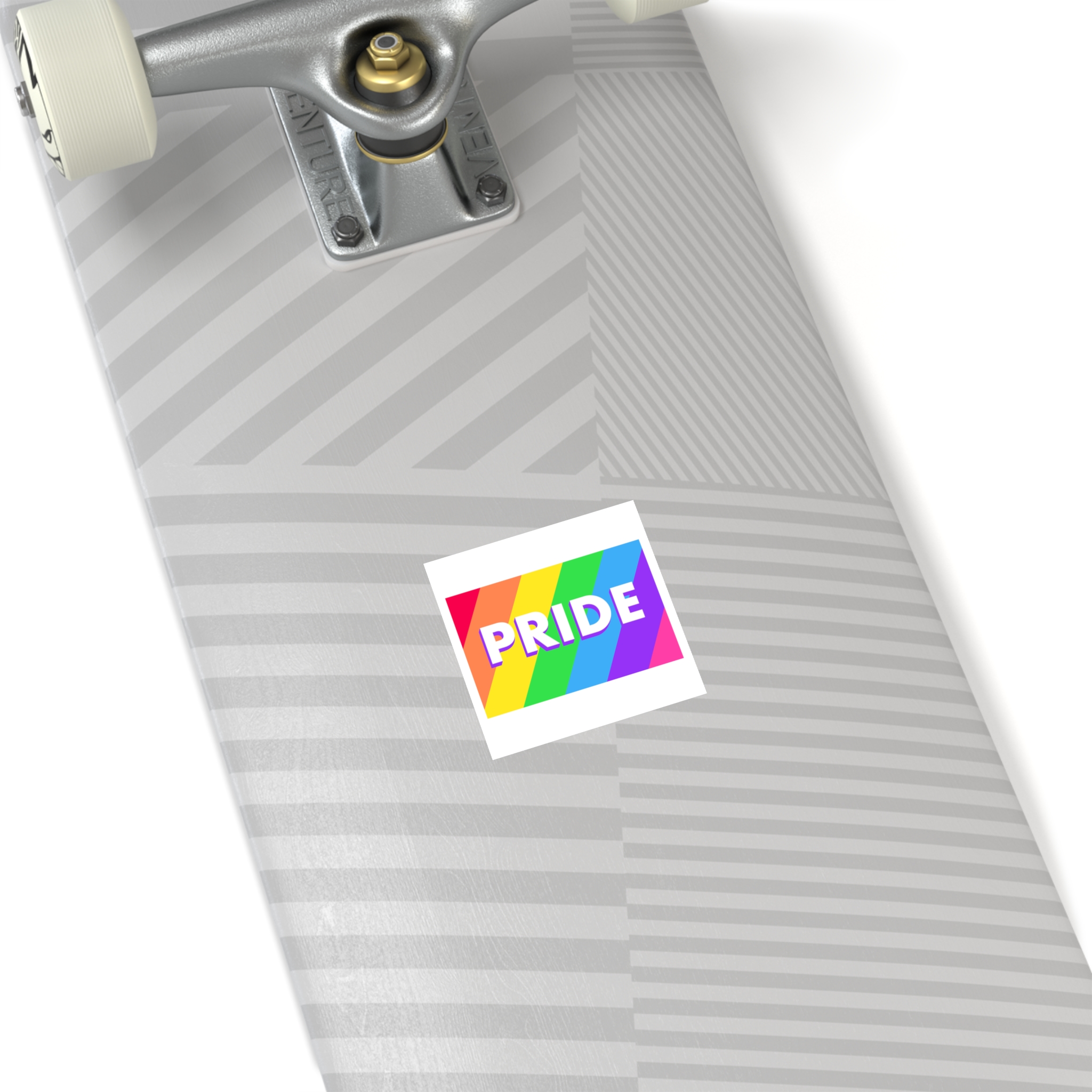 Pride Background 3 Laminate Stickers Square - Image 68