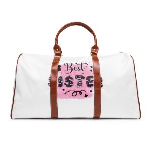 Best Sister Sublimation Tshirt Design Sister Tshirt Design Waterproof Travel Bag
