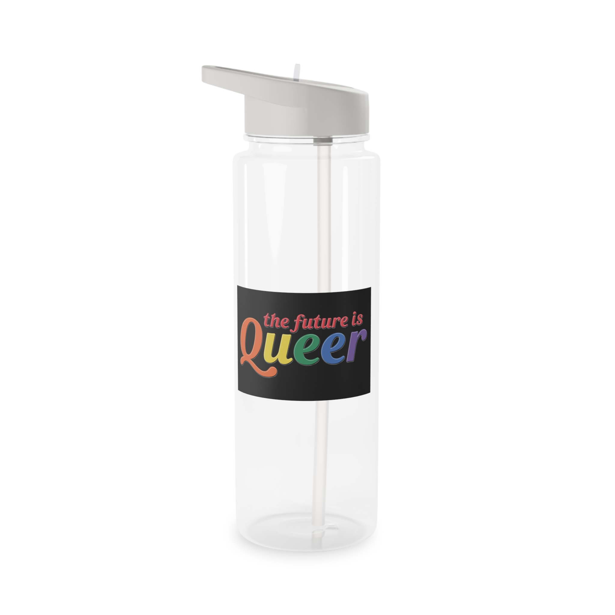 Pride Lgbtq Gay Typography Vector Tshirt Design(5) Tritan Water Bottle - Image 5