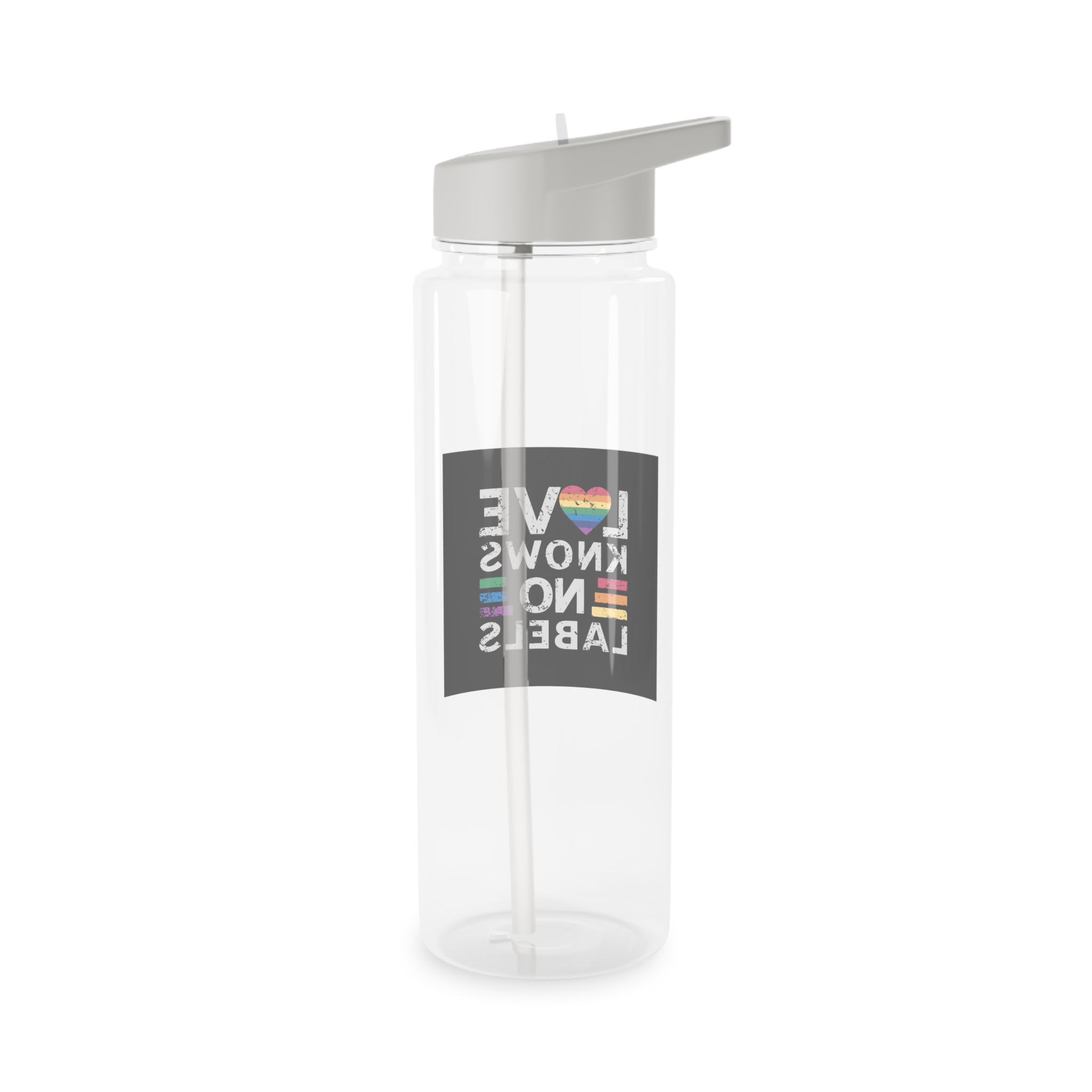 Love Knows No Labels Happy Pride Month Tritan Water Bottle - Image 6