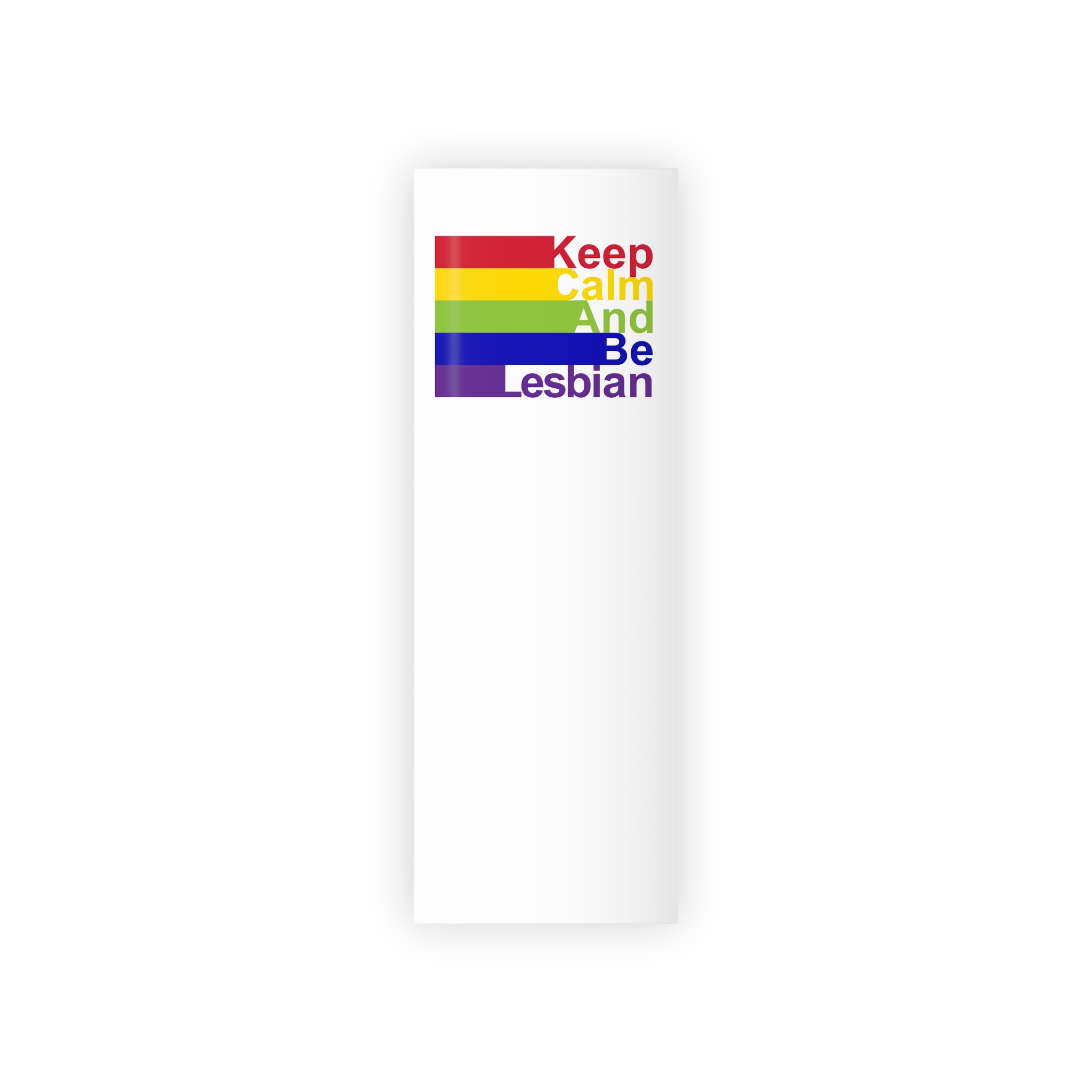 Lgbt Concept Motivating Phrase Colors Rainbow Keep Calm Be Yourself Gift Wrapping Paper Rolls 1pc - Image 5