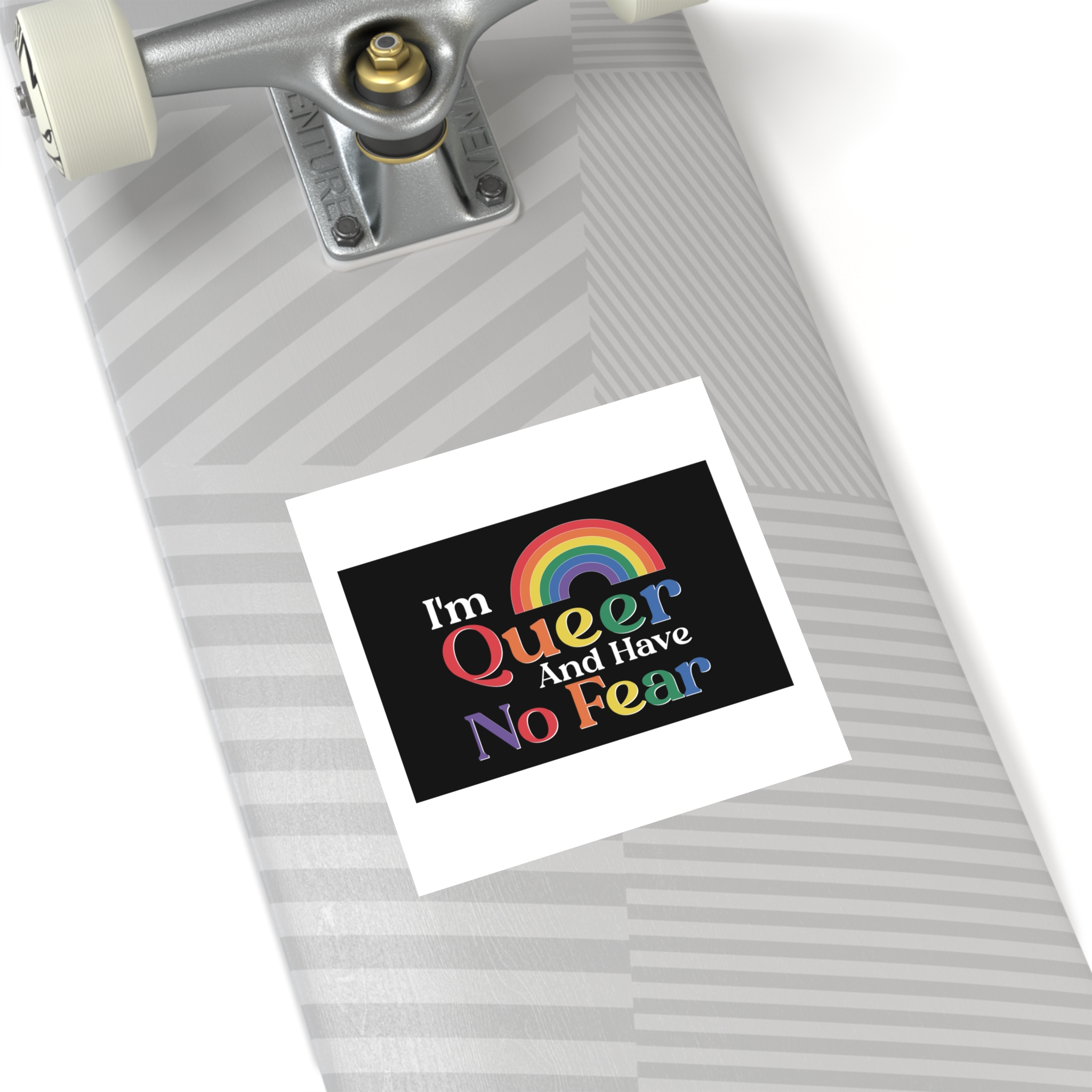 Pride Lgbtq Gay Typography Vector Tshirt Design(13) Laminate Stickers Square - Image 36
