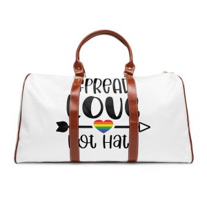Gay Pride Svg Design(1) Waterproof Travel Bag
