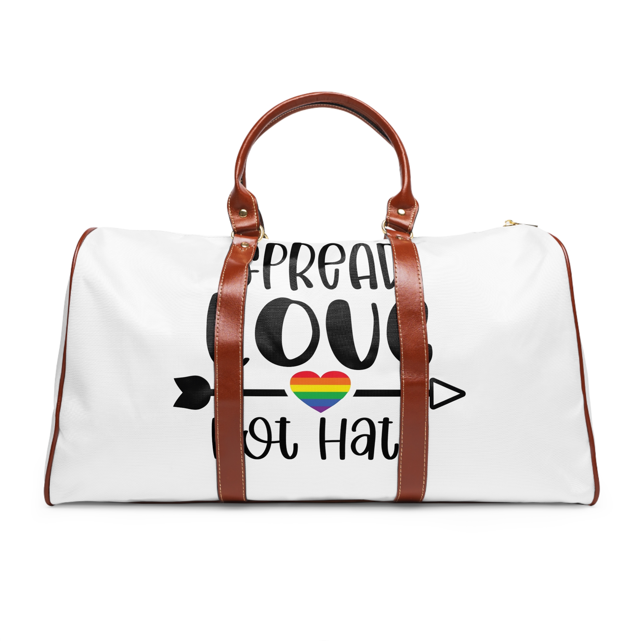Gay Pride Svg Design(1) Waterproof Travel Bag