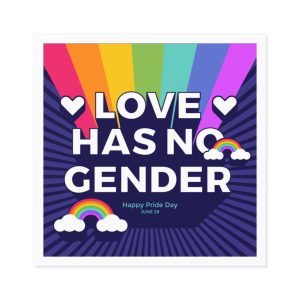 Pride Day Concept(3) Laminate Stickers Square