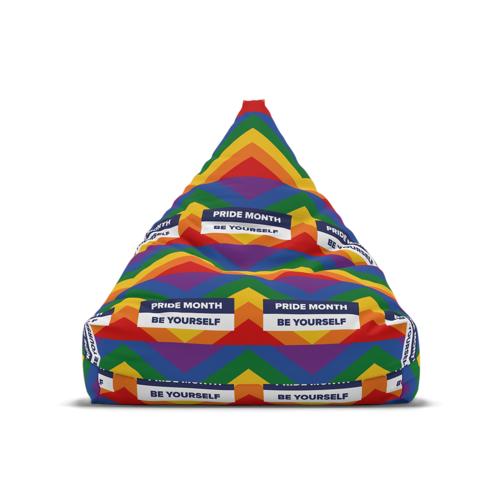 Lgbt Pride Month June Lesbian Gay Bisexual Transgender Lgbtq Flag Rainbow Vector(1)2 Bean Bag Chair Cover - Image 5