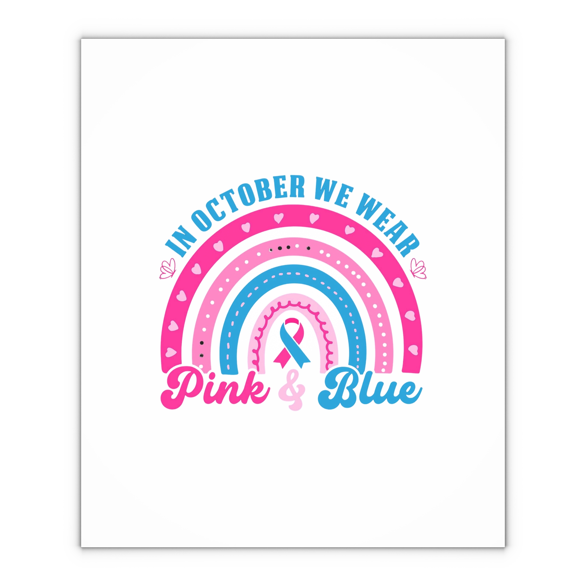 Pregnancy Infant Loss Awareness Tshirt Design Gift Wrapping Paper Sheets 1pc - Image 4