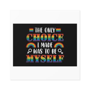 Pride Gay Rainbow Typography Vector Premium T Shirt Laminate Stickers Square