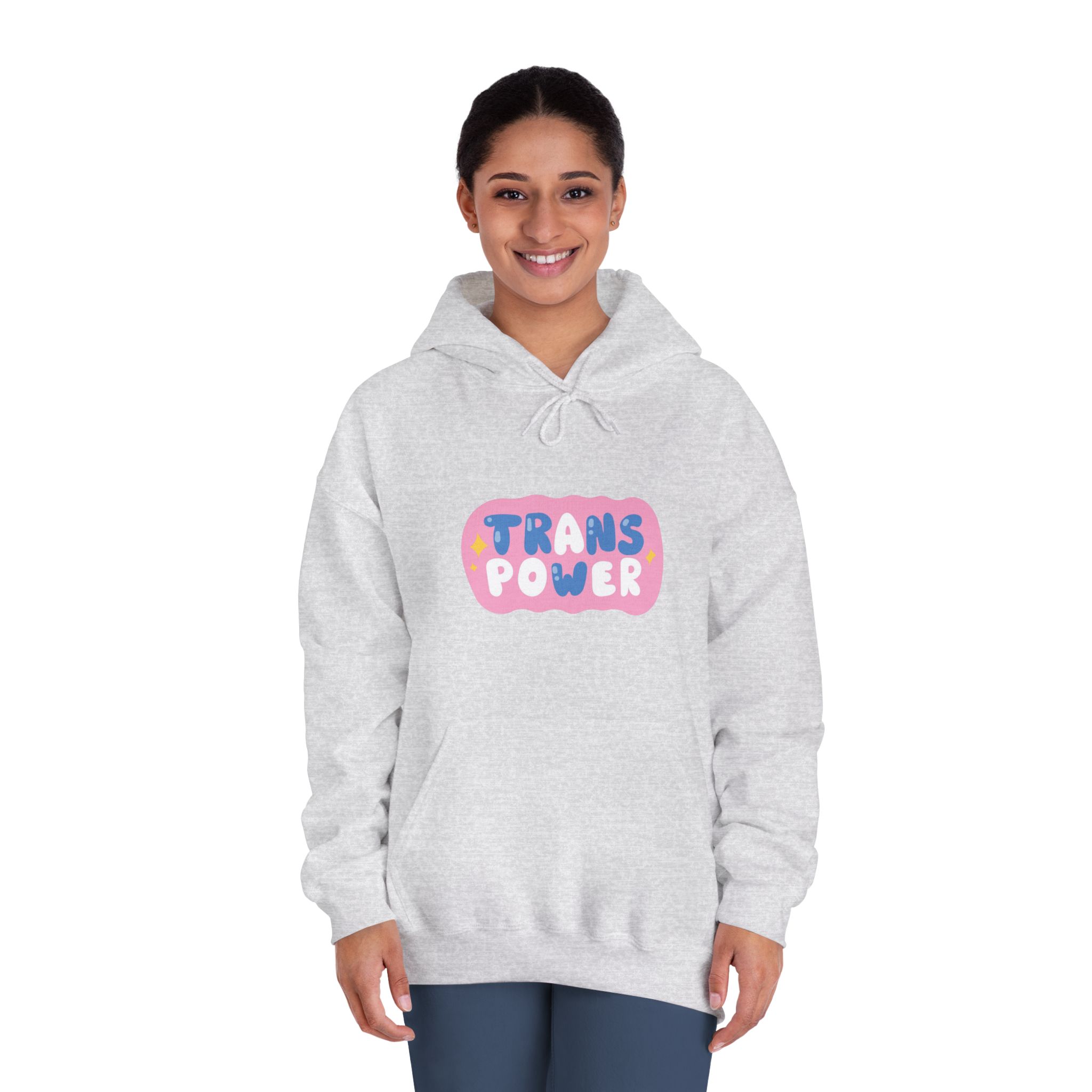 Lgbt Sticker Pack White Background Lgbtq Set Symbol Lgbt Pride Community Rainbow Elements Vector Hand Draw Illustration Hand Drawn Lettering(2) Unisex Dryblend Hooded Sweatshirt - Image 8