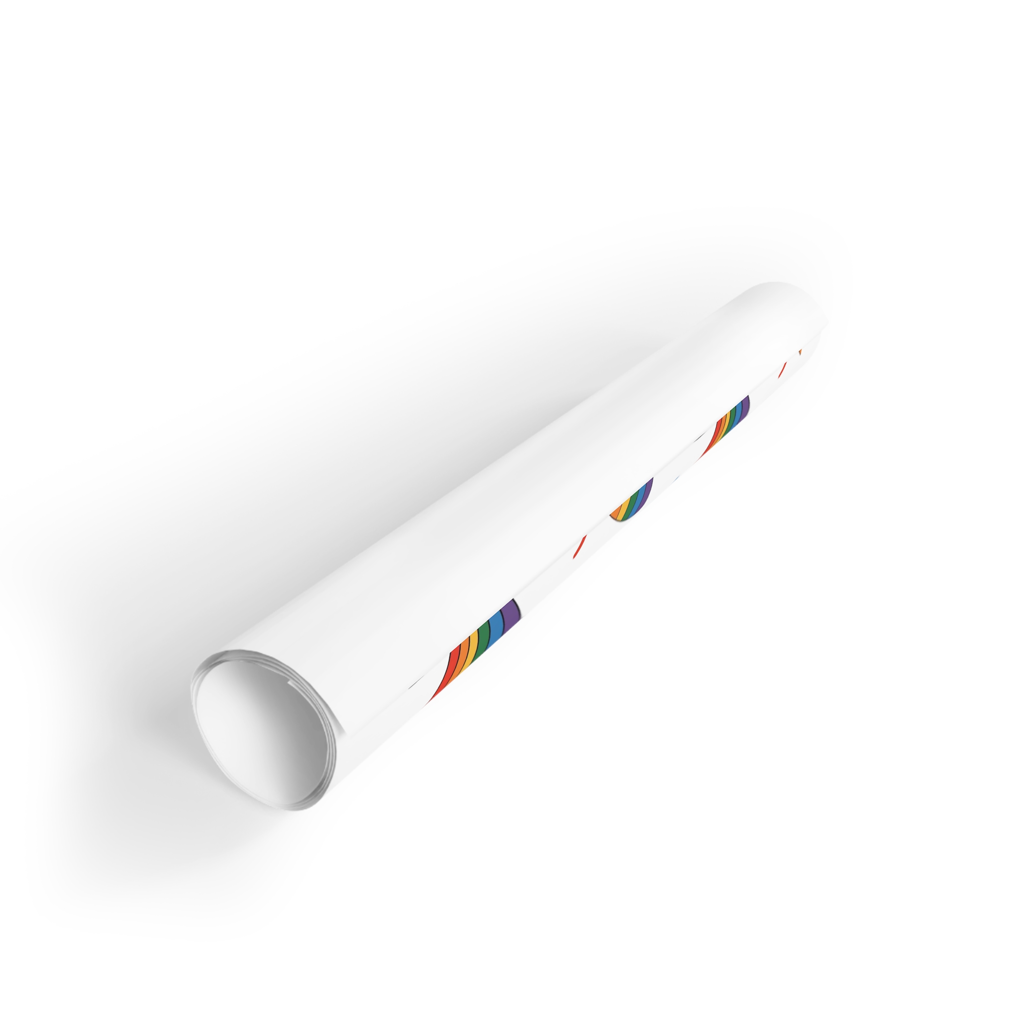 Seamless Pattern Ufo With Rainbow Beam Doodles Gift Wrapping Paper Rolls 1pc - Image 2