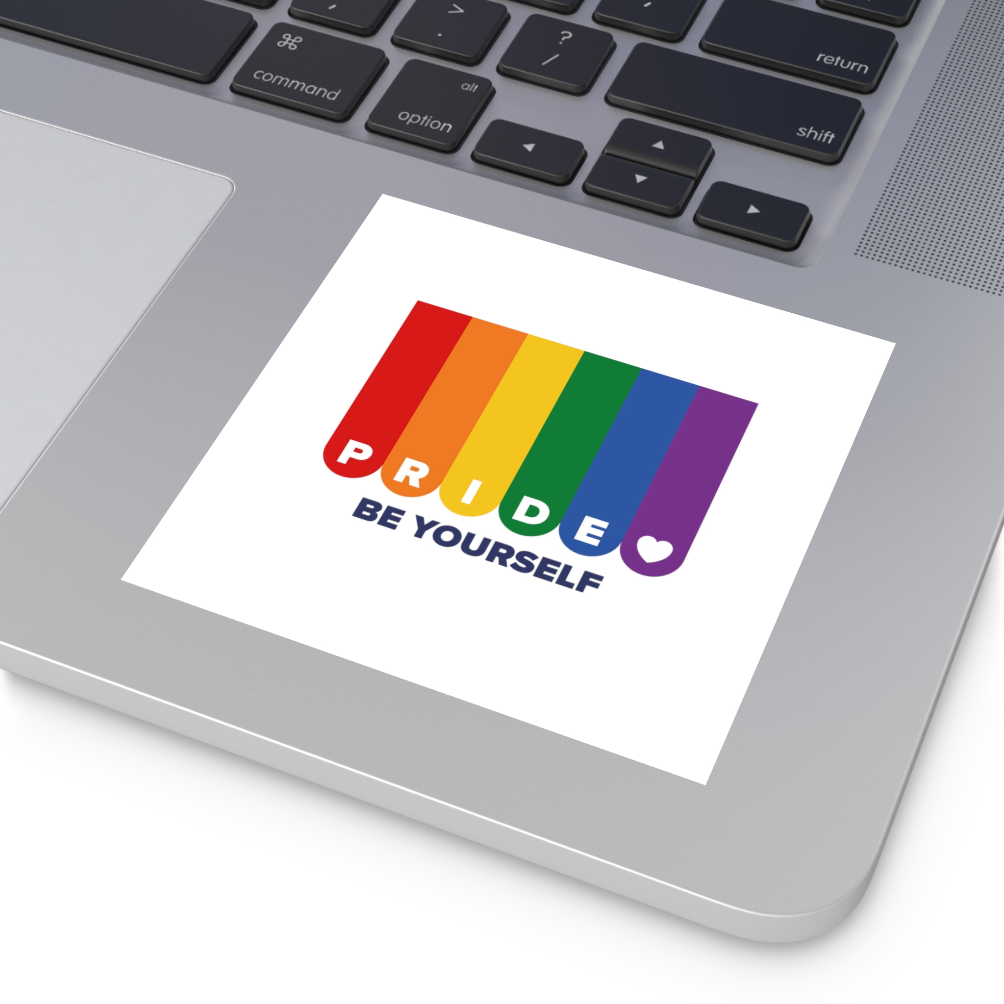 Lgbt Pride Month June Lesbian Gay Bisexual Transgender Lgbtq Flag Rainbow Vector(1) Laminate Stickers Square - Image 27