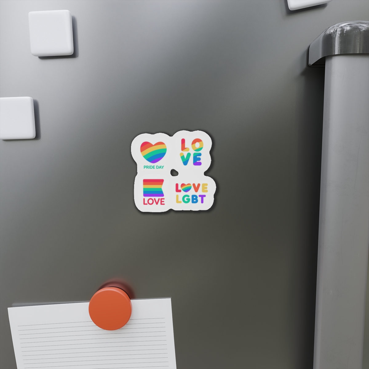 Pride Day Label Collection Theme Die Cut Magnets - Image 5