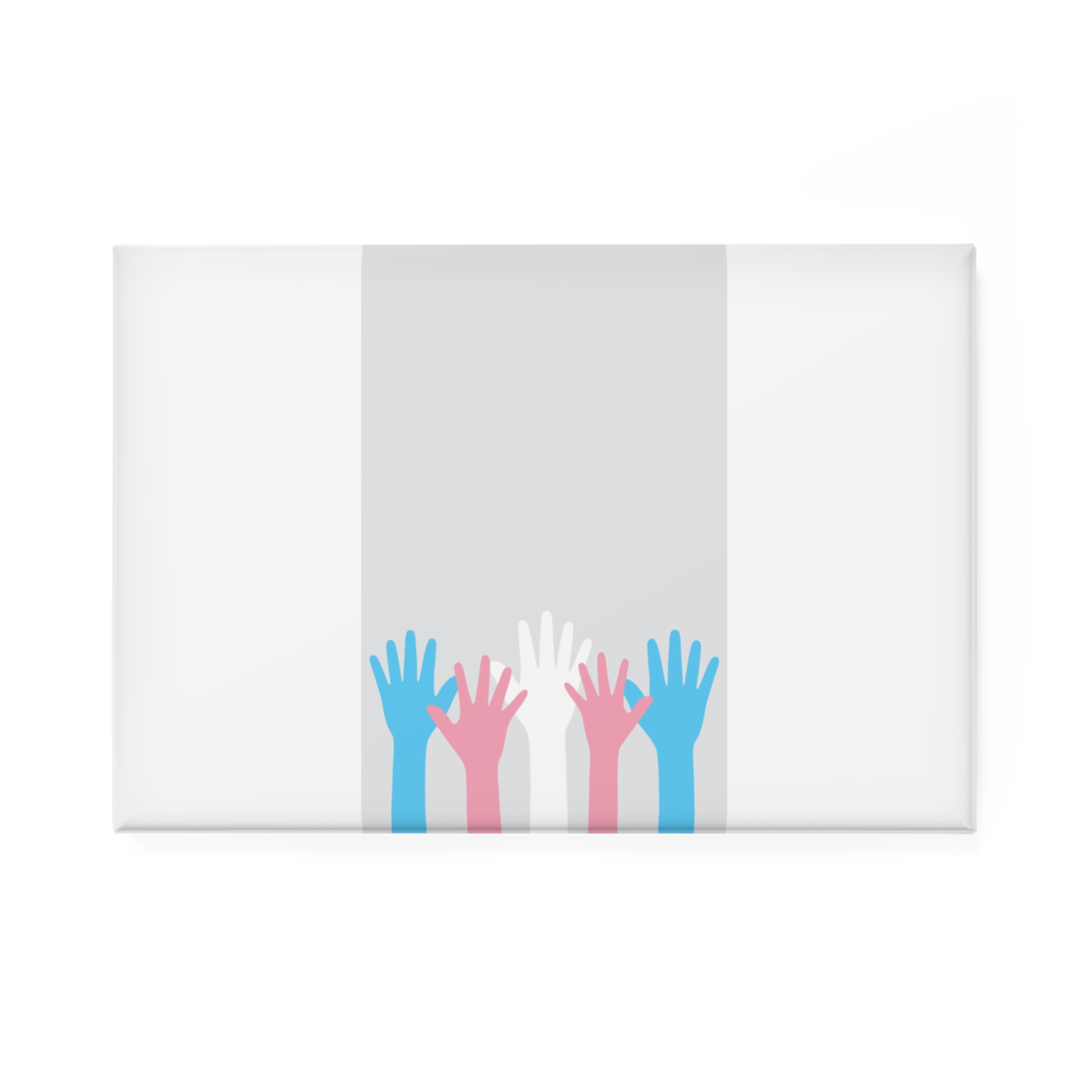 Lesbian Pride Design 23E19E Button Magnet Rectangle 1 And 10 Pcs - Image 5