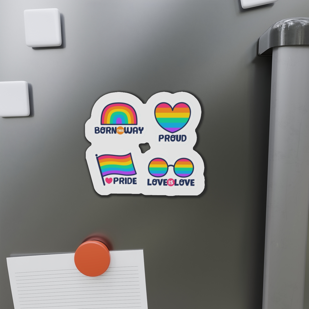 Pride Day Lables Collection Die Cut Magnets - Image 11