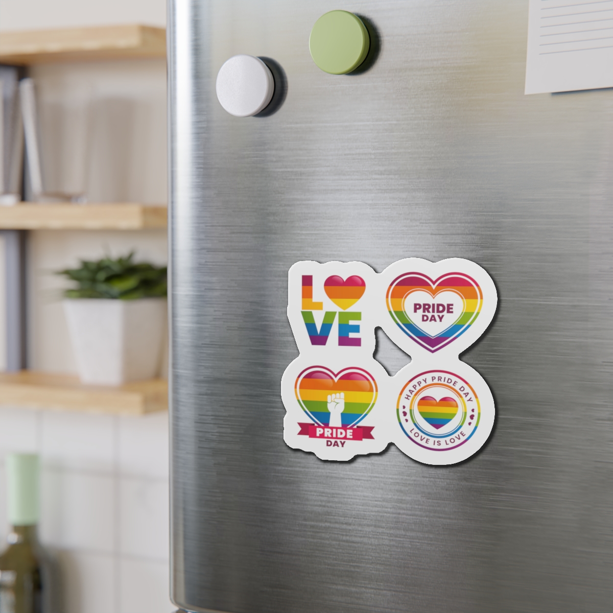 Label Collection With Pride Day Die Cut Magnets - Image 12