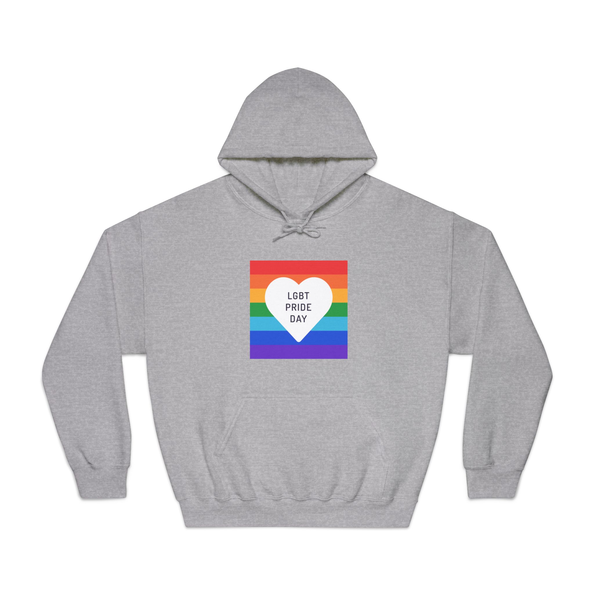 Pride Day 1 Unisex Dryblend Hooded Sweatshirt - Image 13