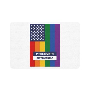 Lesbian Pride Design 8F6ACB Pet Food Mat 12x18