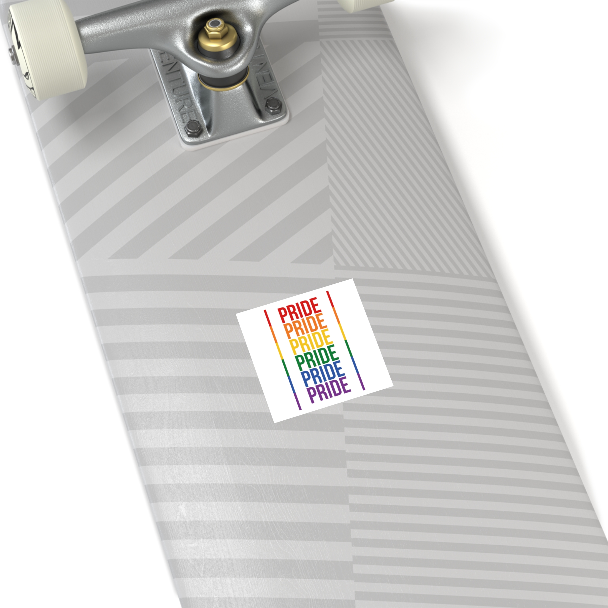 Lgbt Pride Month June 2026 Lesbian Gay Bisexual Transgender Lgbtq Flag Rainbow Love Vector (1) Laminate Stickers Square - Image 4