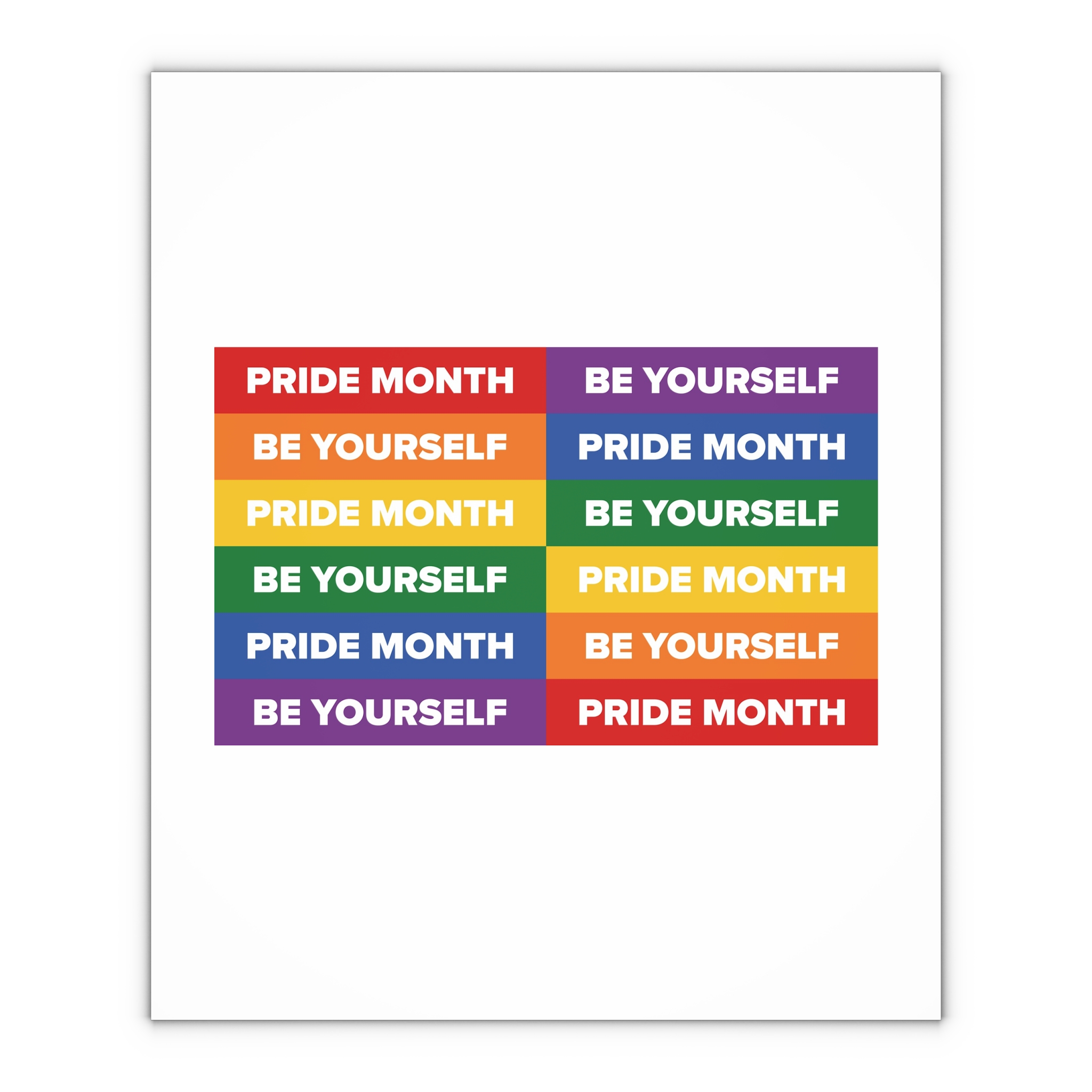 Lesbian Pride Design 33F9F4 Gift Wrapping Paper Sheets 1pc - Image 4