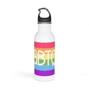 Pride Concept Background Lgbtq Pride Stainless Steel Water Bottle
