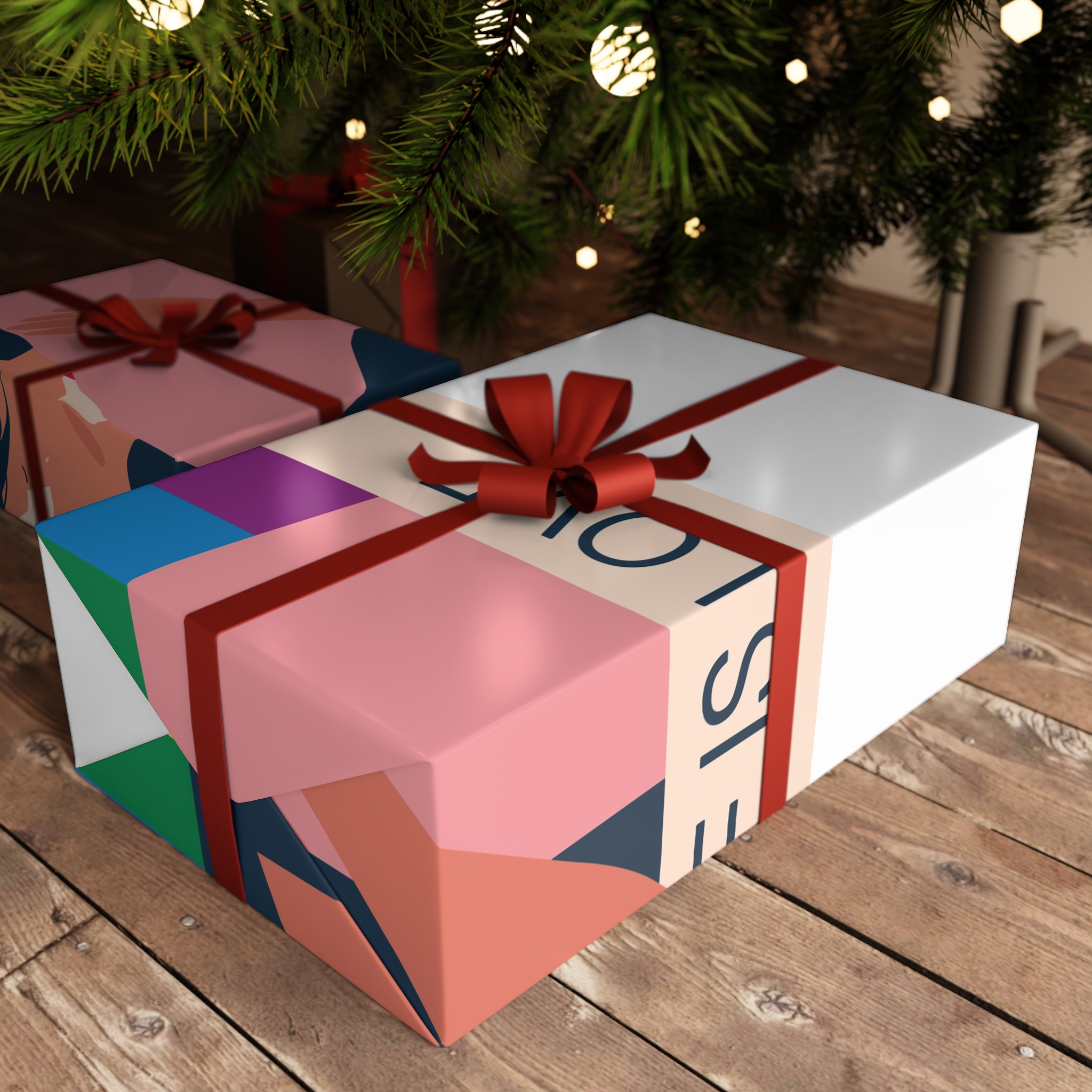 Couple Leasbians Gift Wrapping Paper Sheets 1pc - Image 3