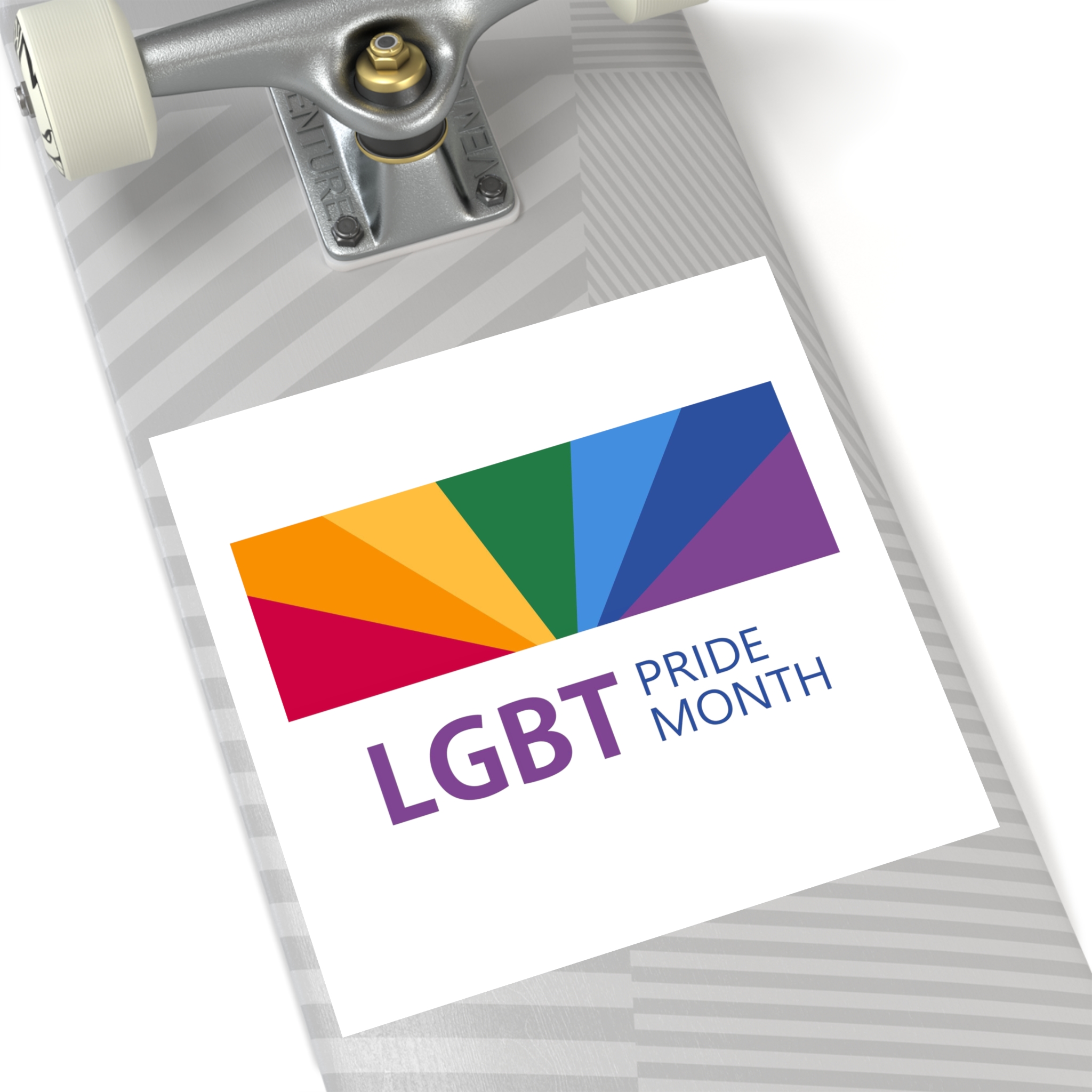 Pride Month Lgbt Horizontal Banner Template Gay Parade Annual Summer Event Laminate Stickers Square - Image 52