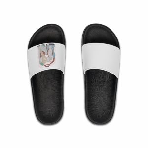 Stylish Girlfriends Two Sisters Show With Hands Heart View From Back Friendship Concept Fashion Vector Illustration Art Postcard Poster Interior Design Textile Print Mens Slide Sandals