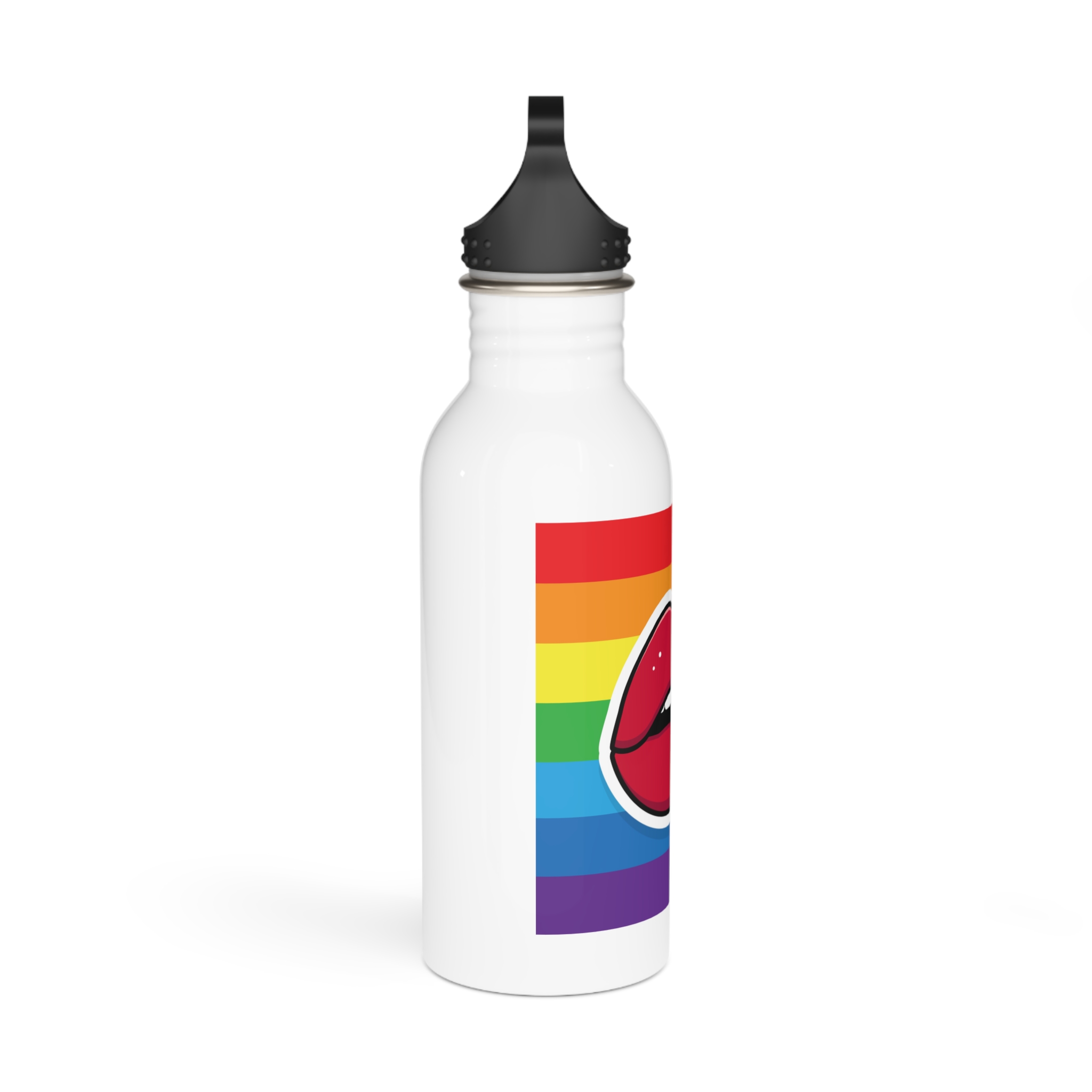 Lipslgbt Stainless Steel Water Bottle - Image 2