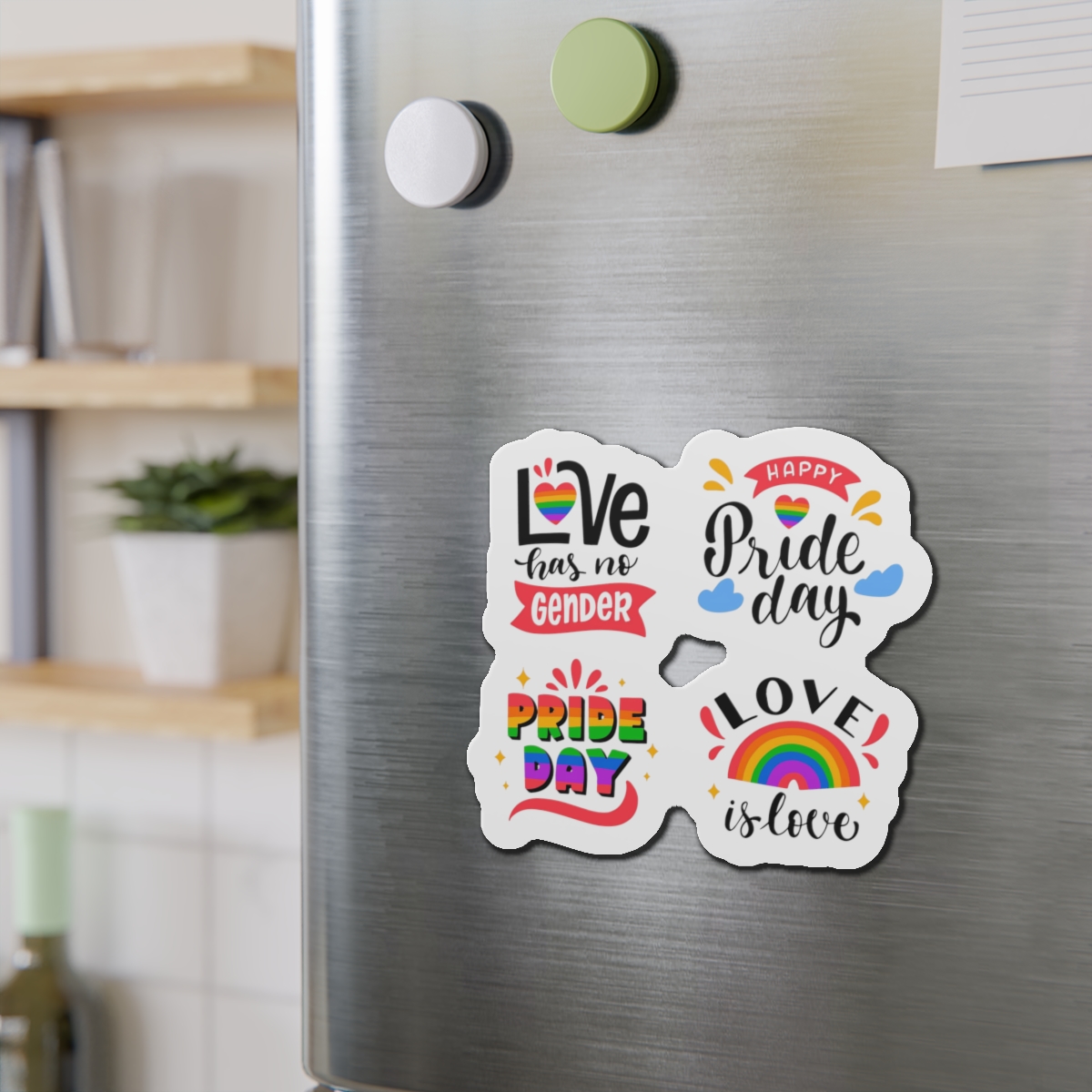 Hand Drawn Pride Day Label Collection(1) Die Cut Magnets - Image 15