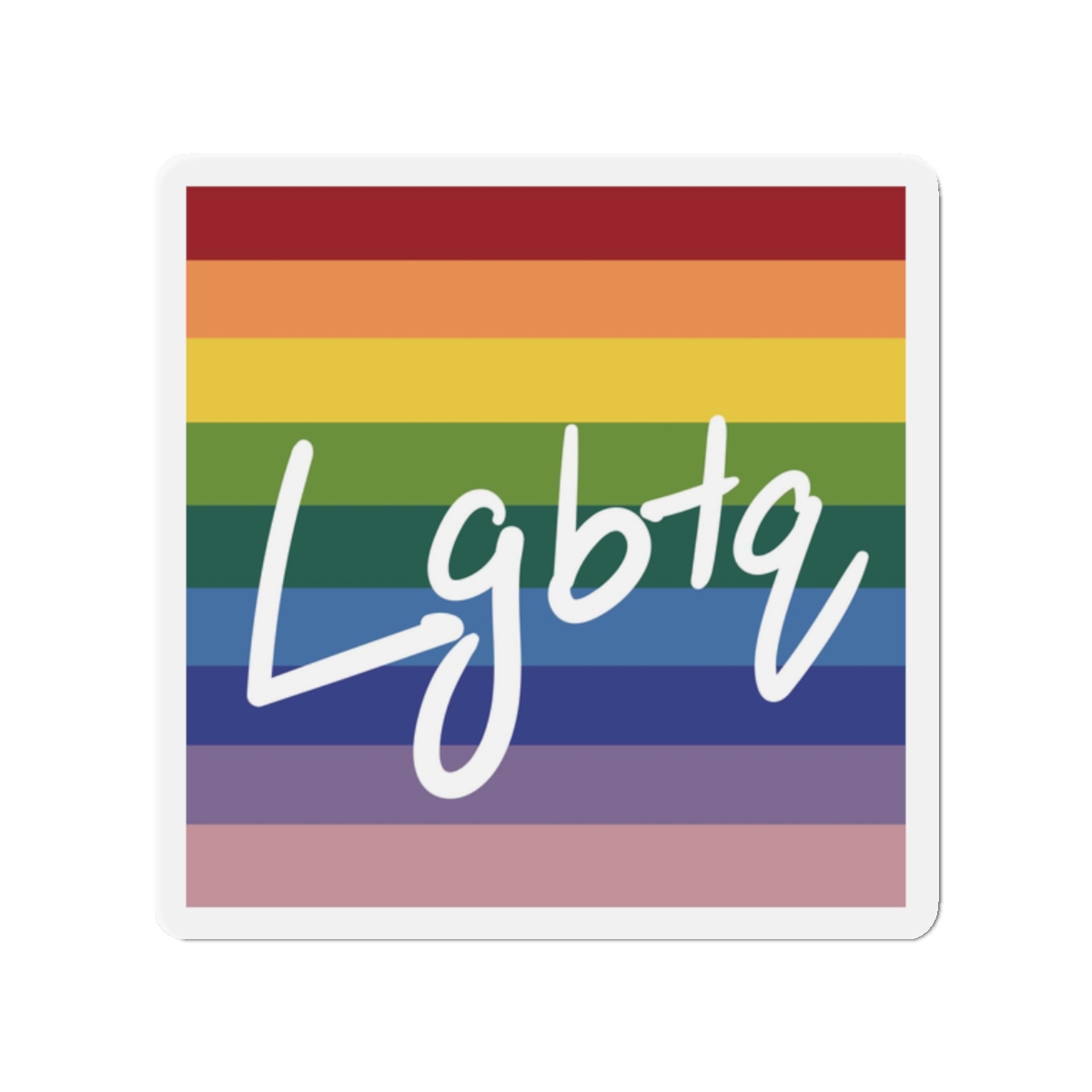 Creativesmoke Lgbtq 5 Die Cut Magnets