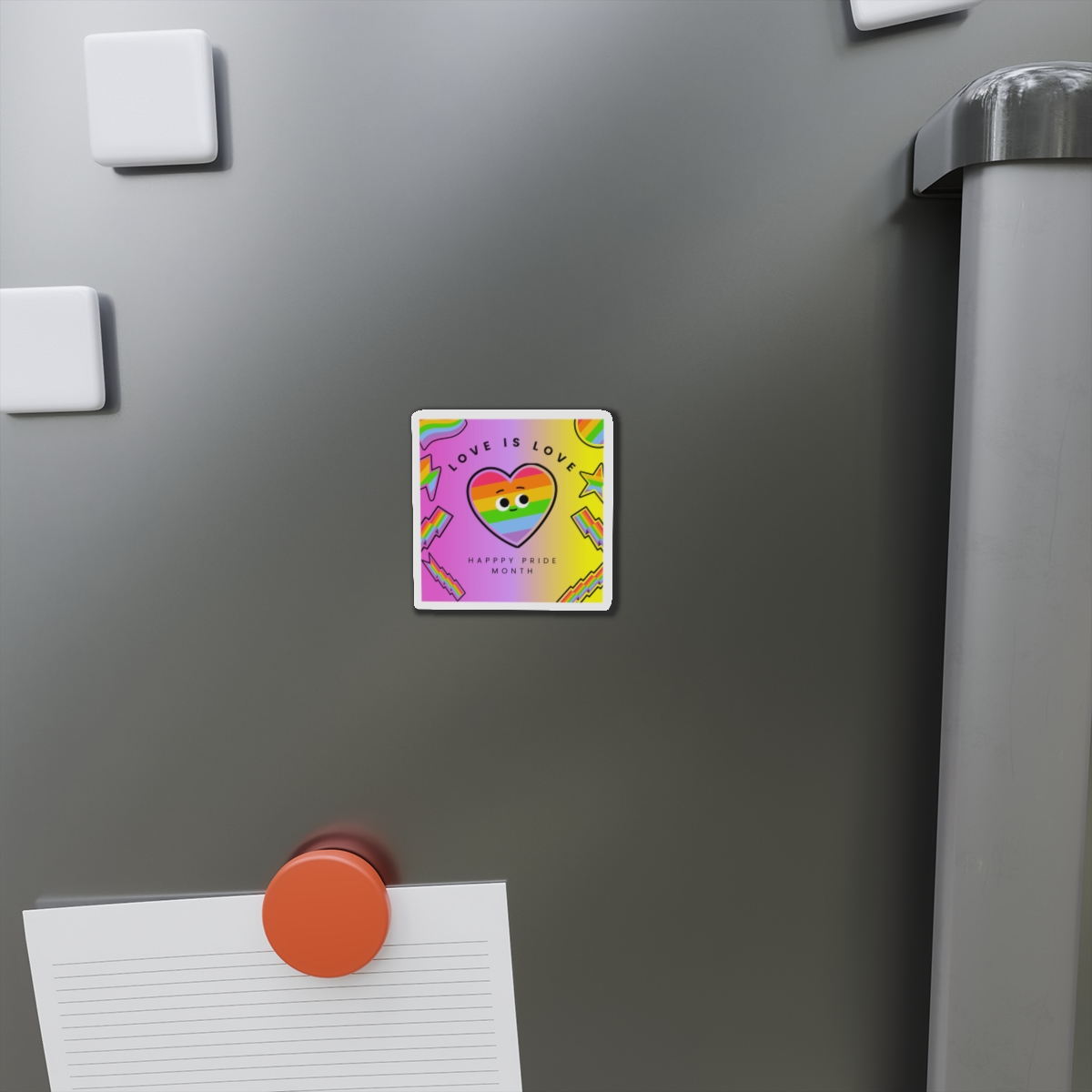 Free Vector Colorful Pride Month Die Cut Magnets - Image 2