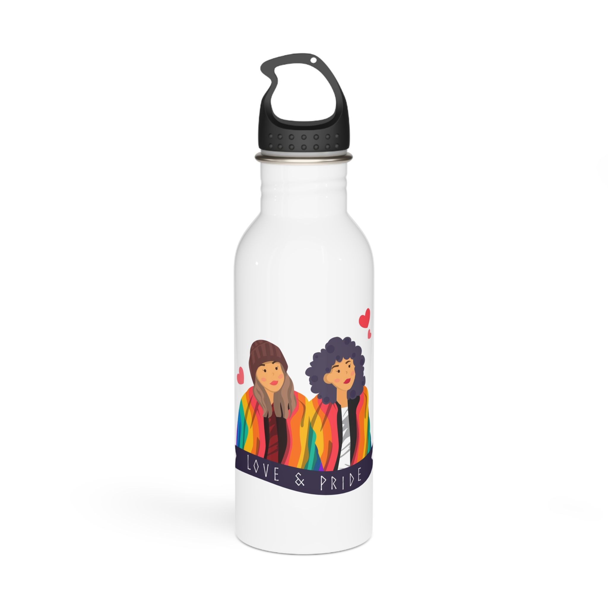 Social Media Lgbt Pride Day Template Love Pride Celebration Lgbt Pride Day Stainless Steel Water Bottle