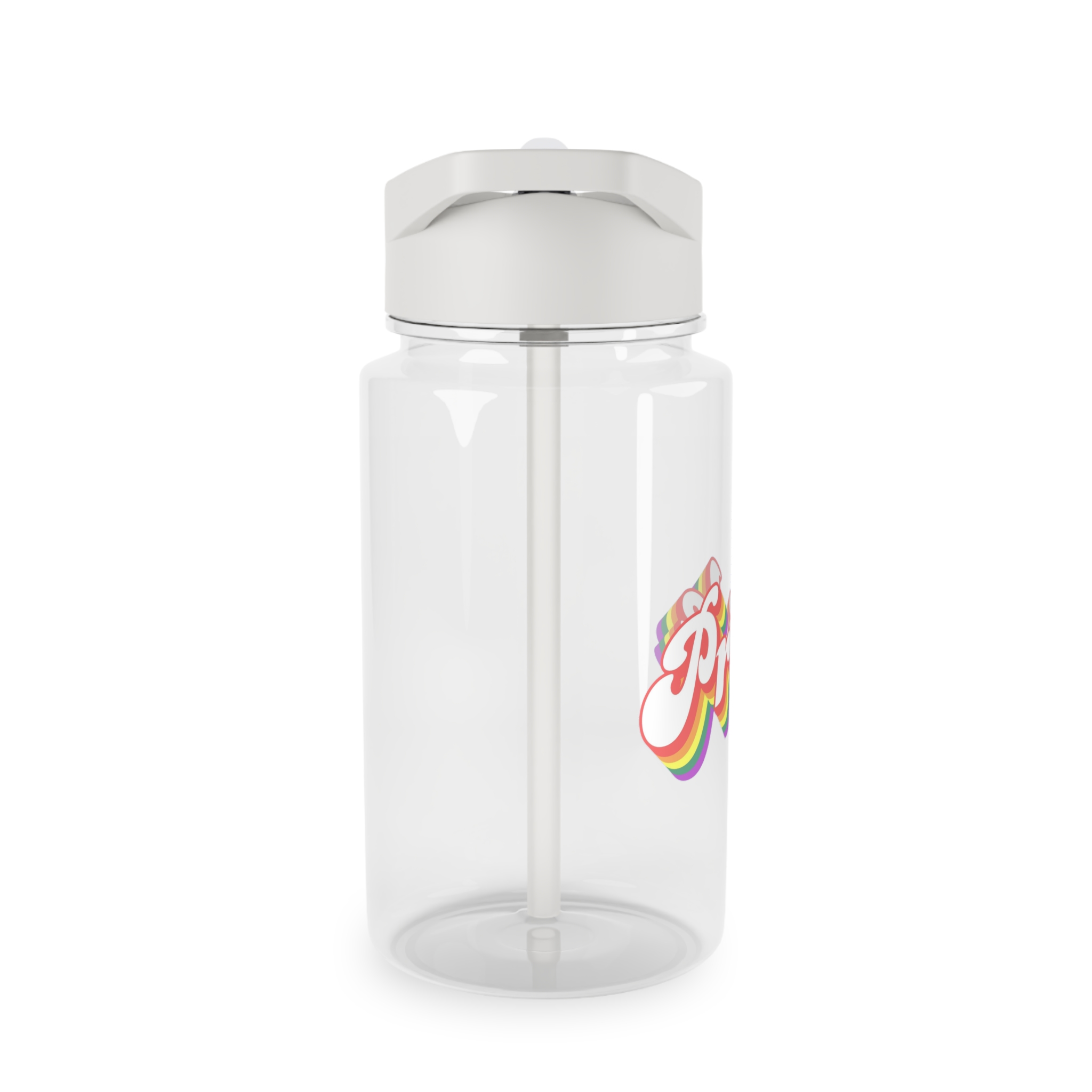 Pride Lgbt Gay Retro Tshirt Design(2) Tritan Water Bottle - Image 4