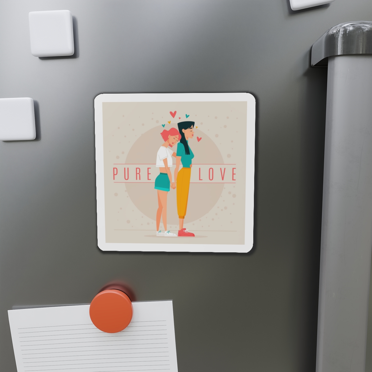 Lesbian Pride Design F63132 Die Cut Magnets - Image 11