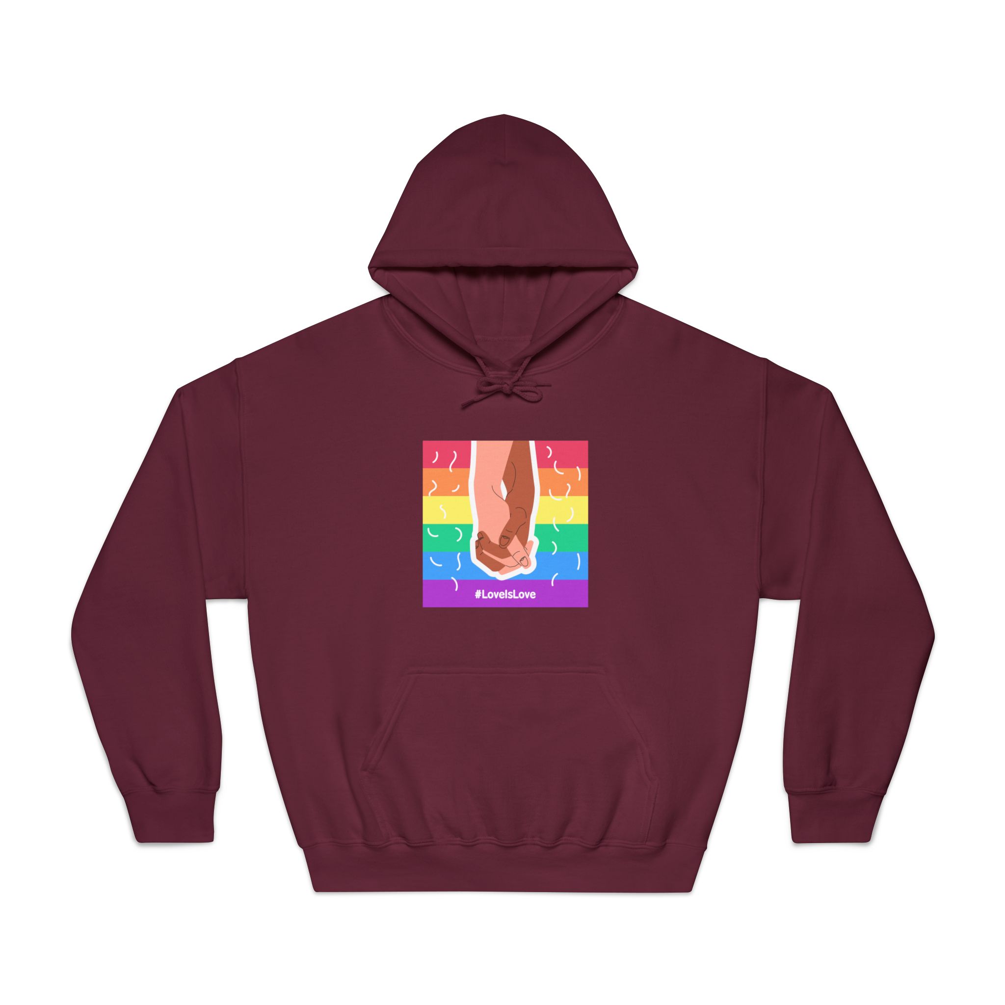 Pride Day Concept(2) Unisex Dryblend Hooded Sweatshirt - Image 17